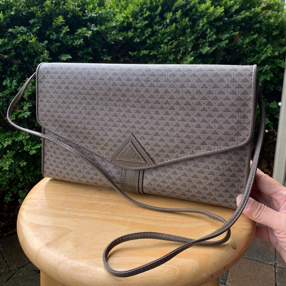 Vtg LIZ CLAIBORNE Clutch Shoulder Purse Bag